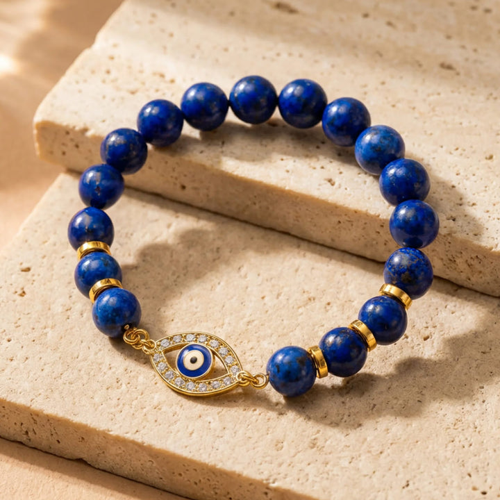 "Look of Truth" Bracelet in Lapis Lazuli
