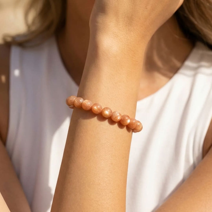 "Joy of Being" Bracelet in Sunstone