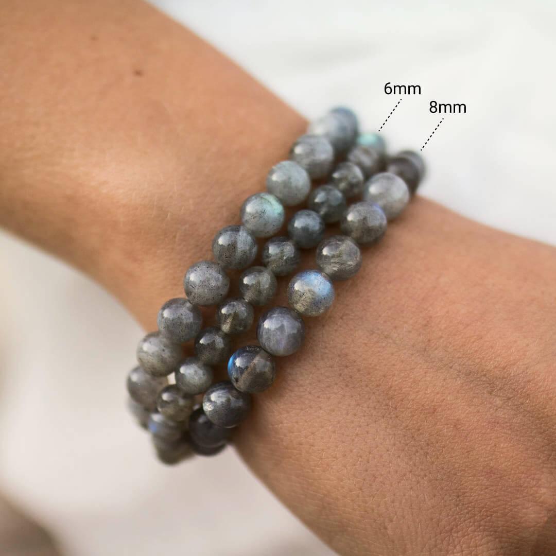 "Shield of Protection" Bracelet in Labradorite