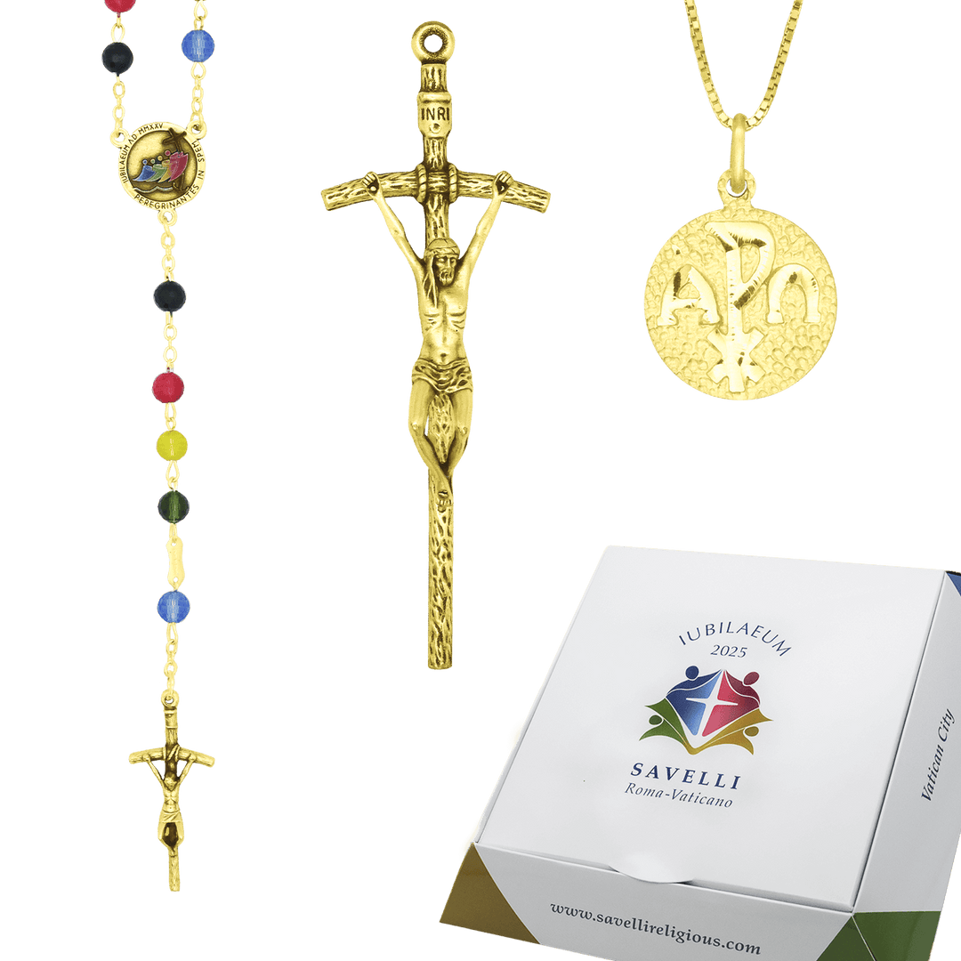 JUBILEE 2025 - CATHOLIC GIFT SET GOLD
