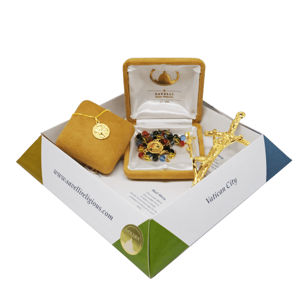 JUBILEE 2025 - CATHOLIC GIFT SET GOLD
