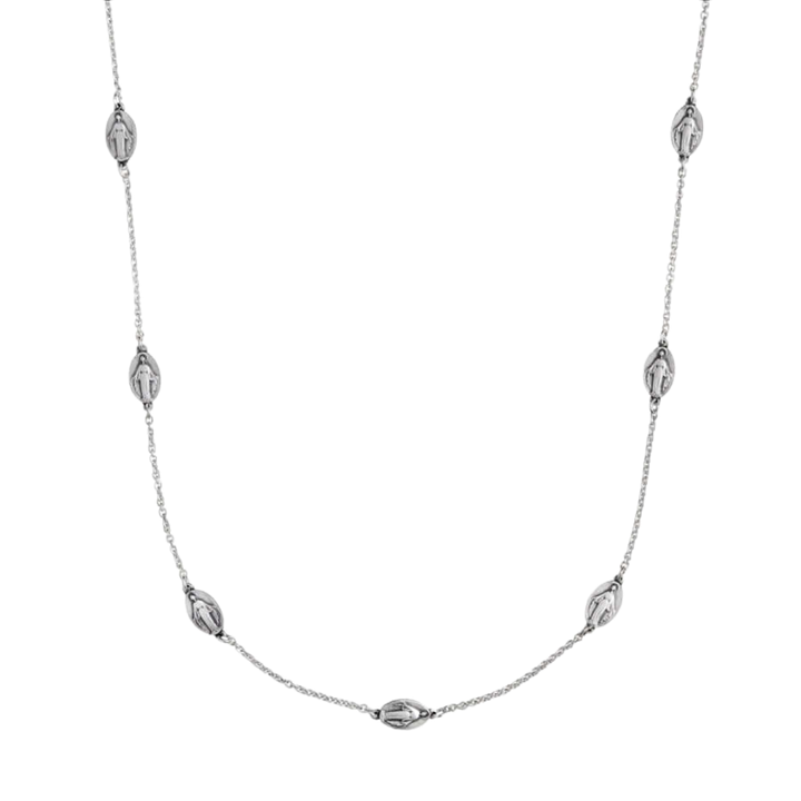 MIRACULOUS MEDALS - NECKLACE - SILVER