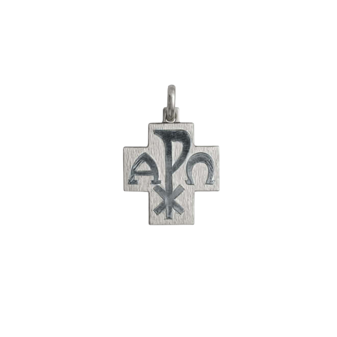 PEACE - CROSS PENDANT - SILVER