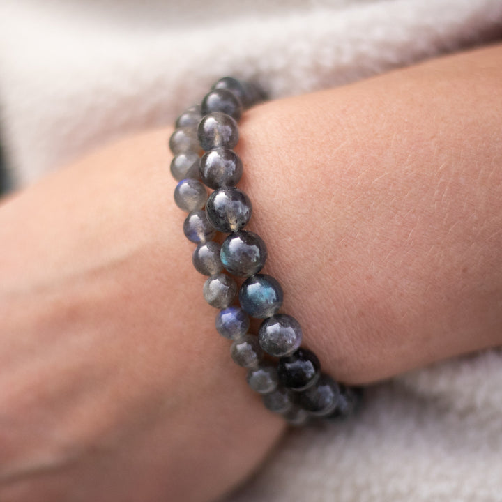 "Shield of Protection" Bracelet in Labradorite