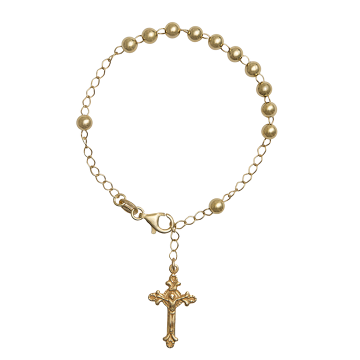 ROSARY BRACELET - VERMEIL SILVER