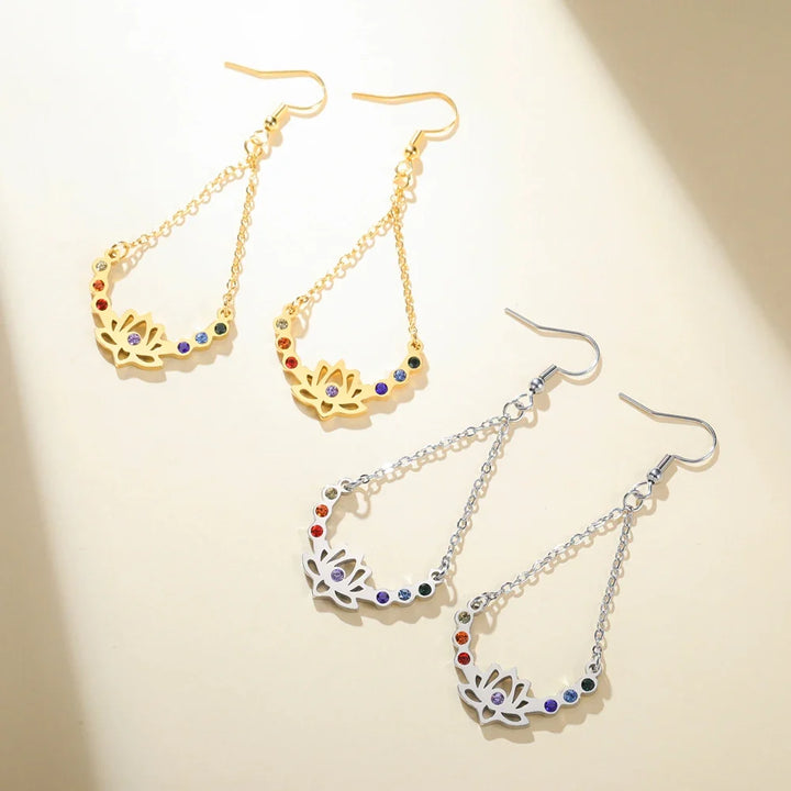 "Emerge" Earrings Arc of Light