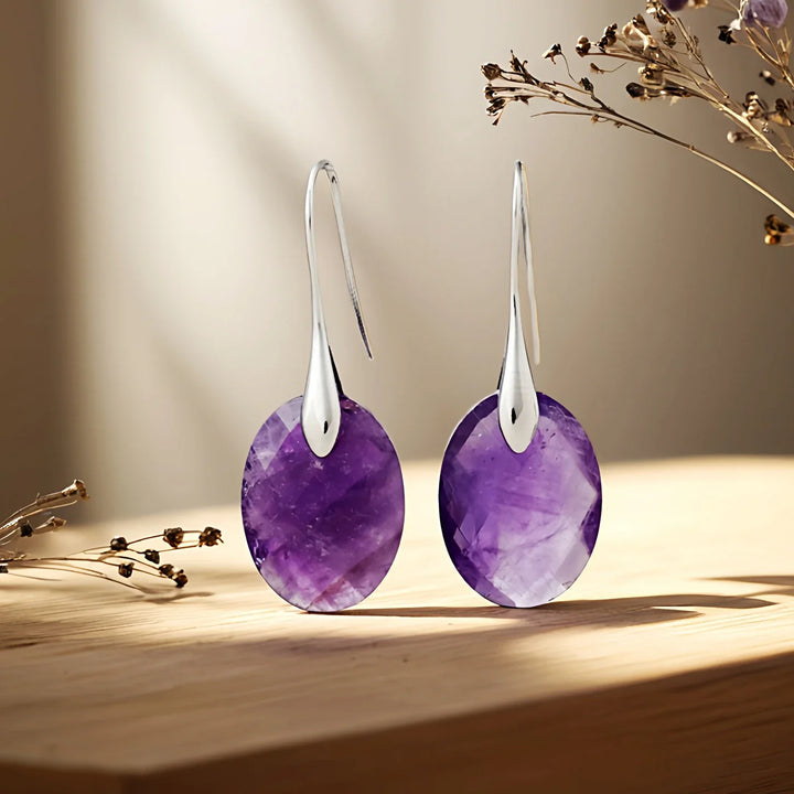 "Elova" Natural Stone Earrings