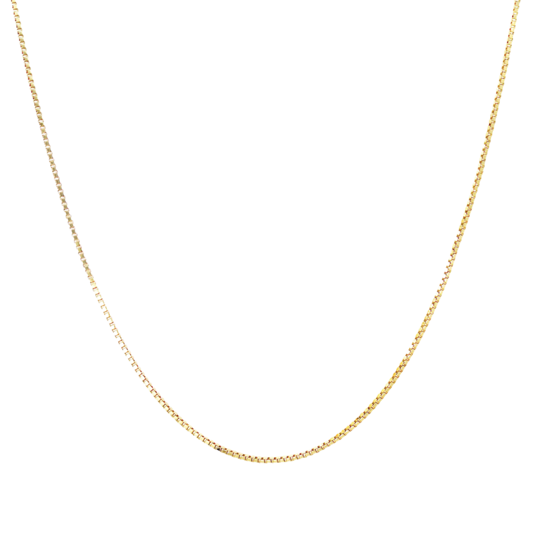 BOX - NECKLACE - VERMEIL SILVER