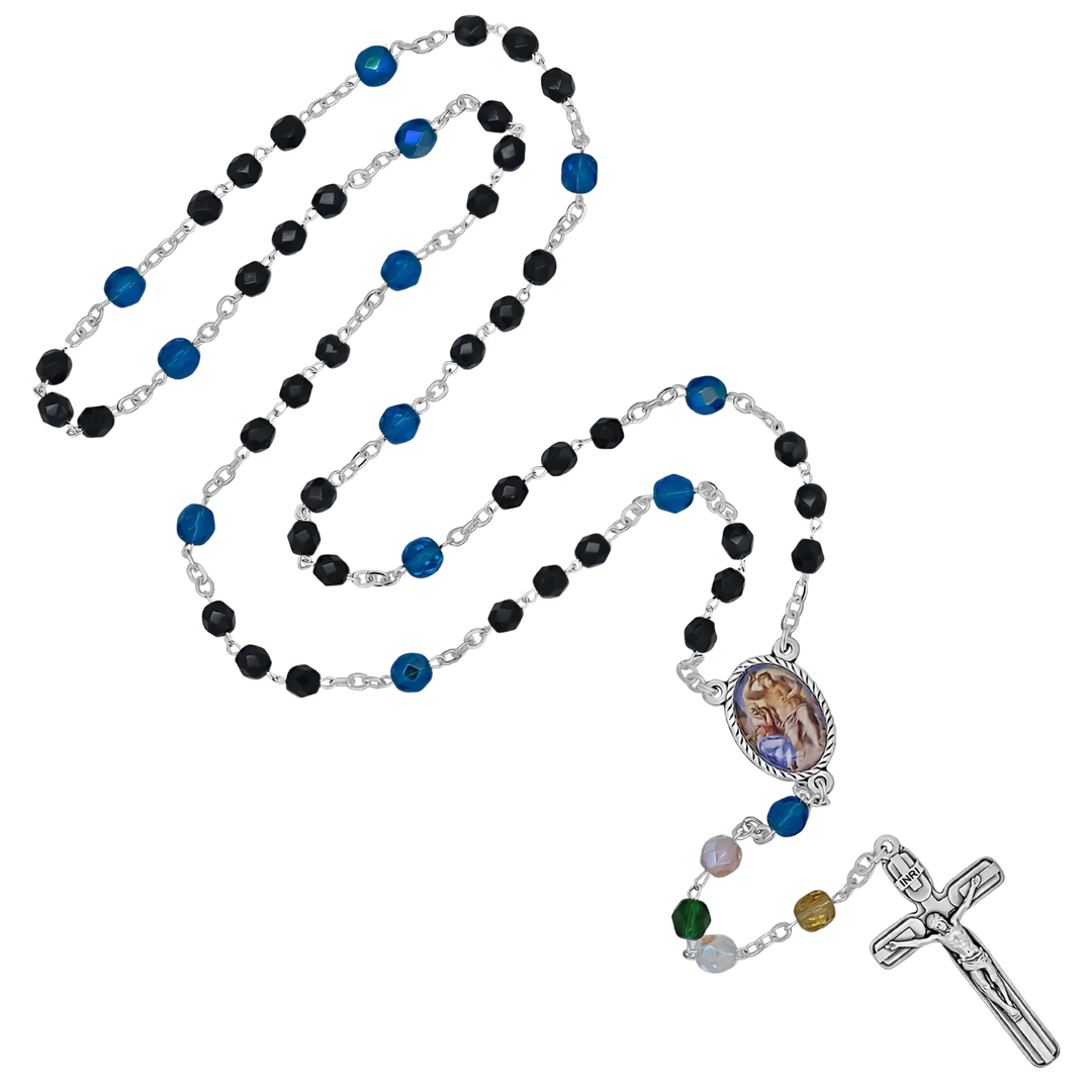 HOLY SOULS IN PURGATORY - CHAPLET - METAL