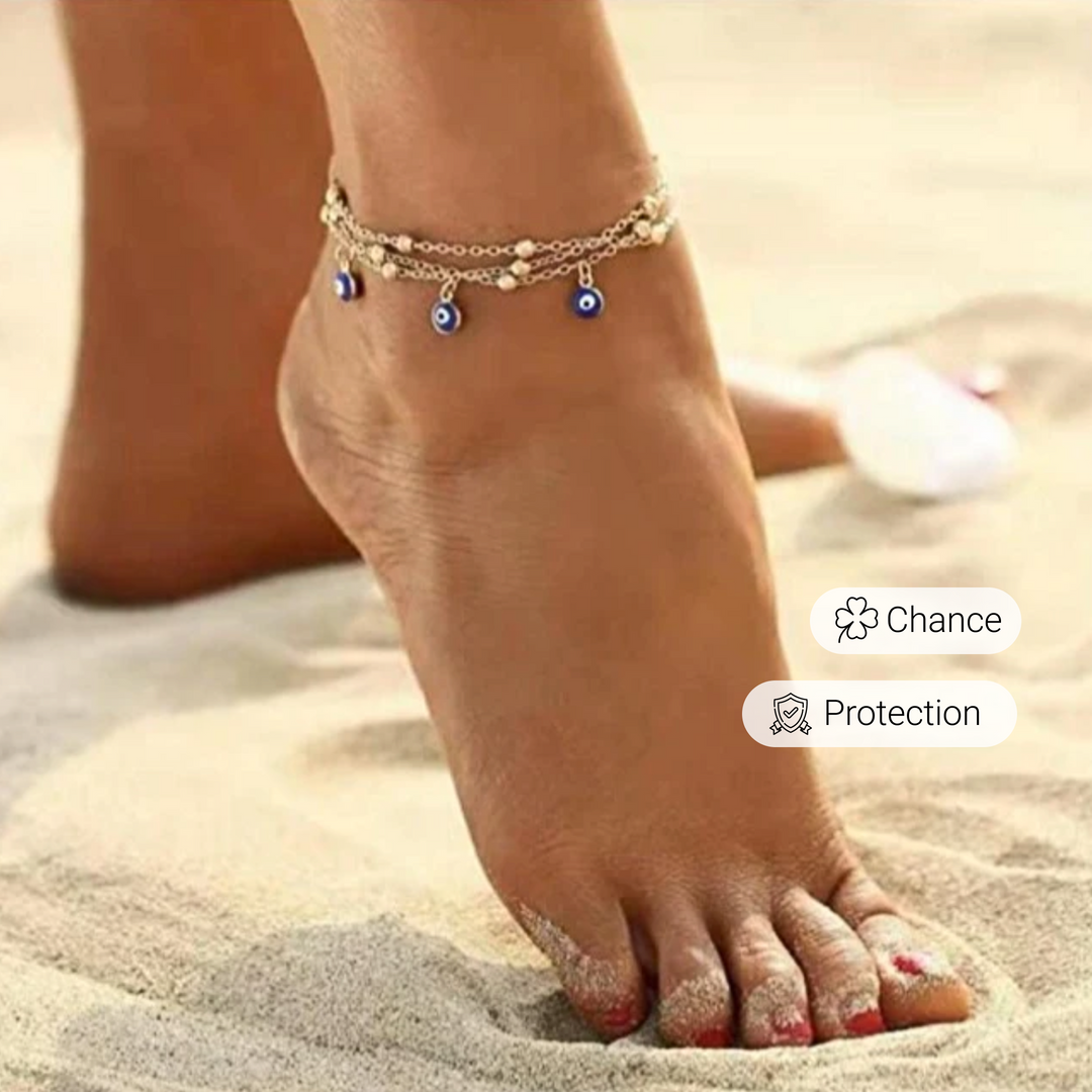 Blue Eye Anklet