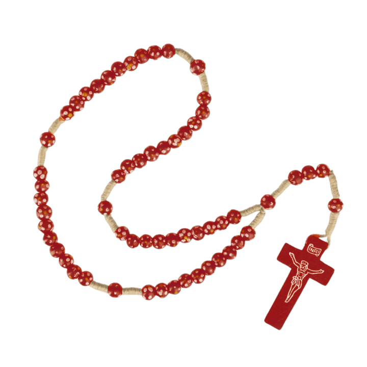 CHILDREN’S ROSARY - RED WOOD