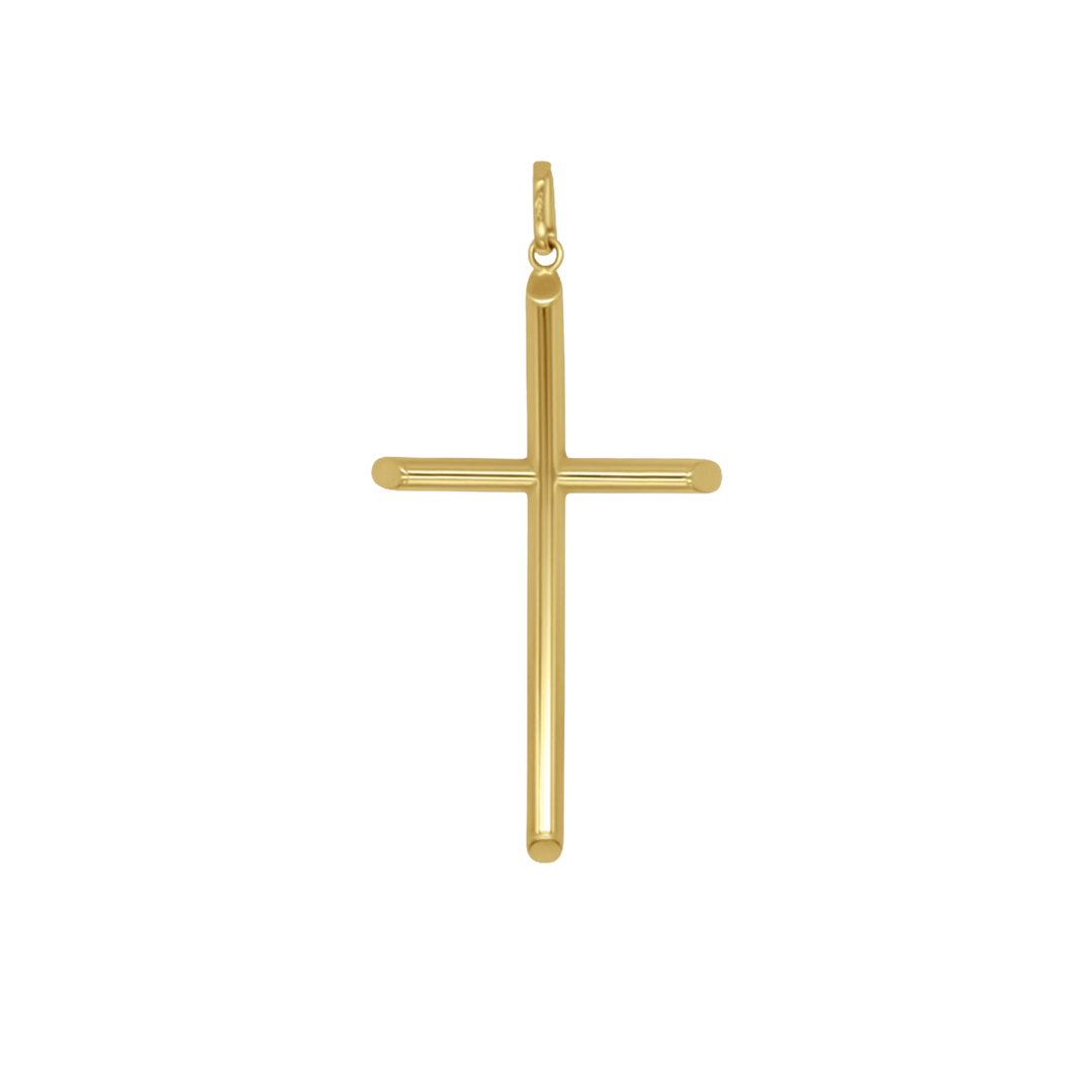 CLASSIC CROSS PENDANT - GOLD