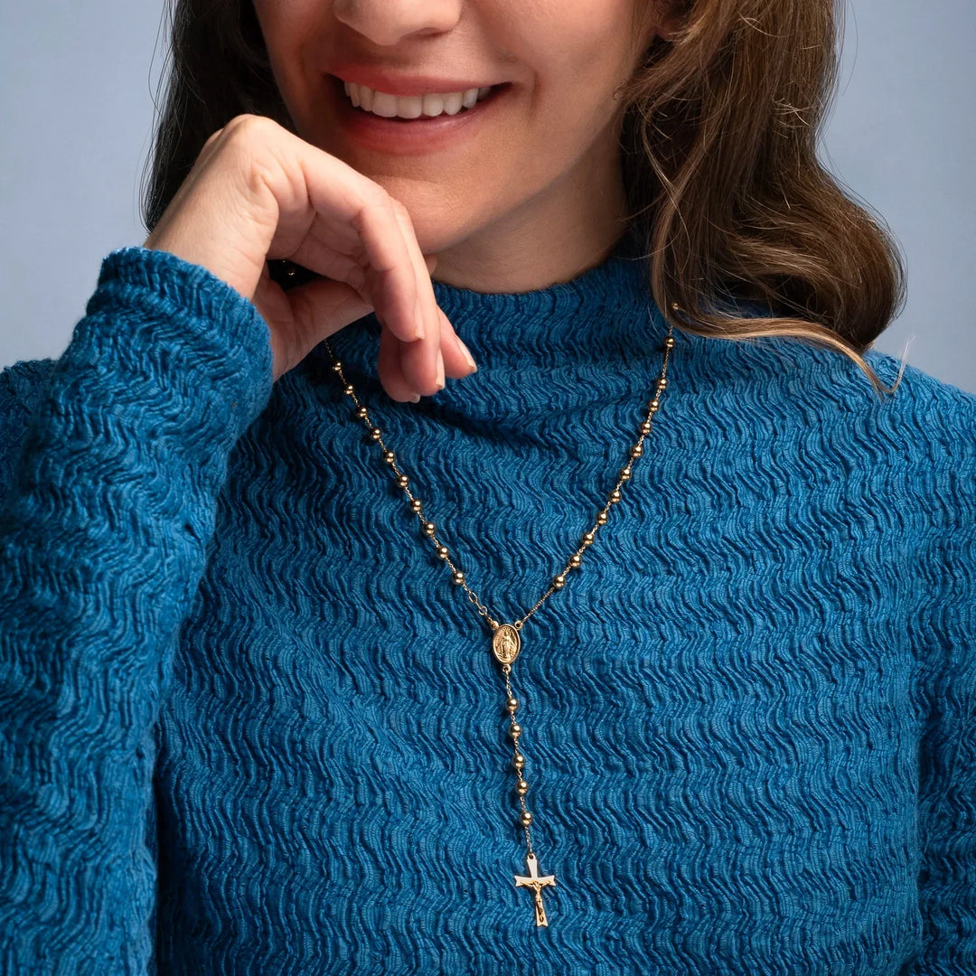 CLASSIC ROSARY - GOLD