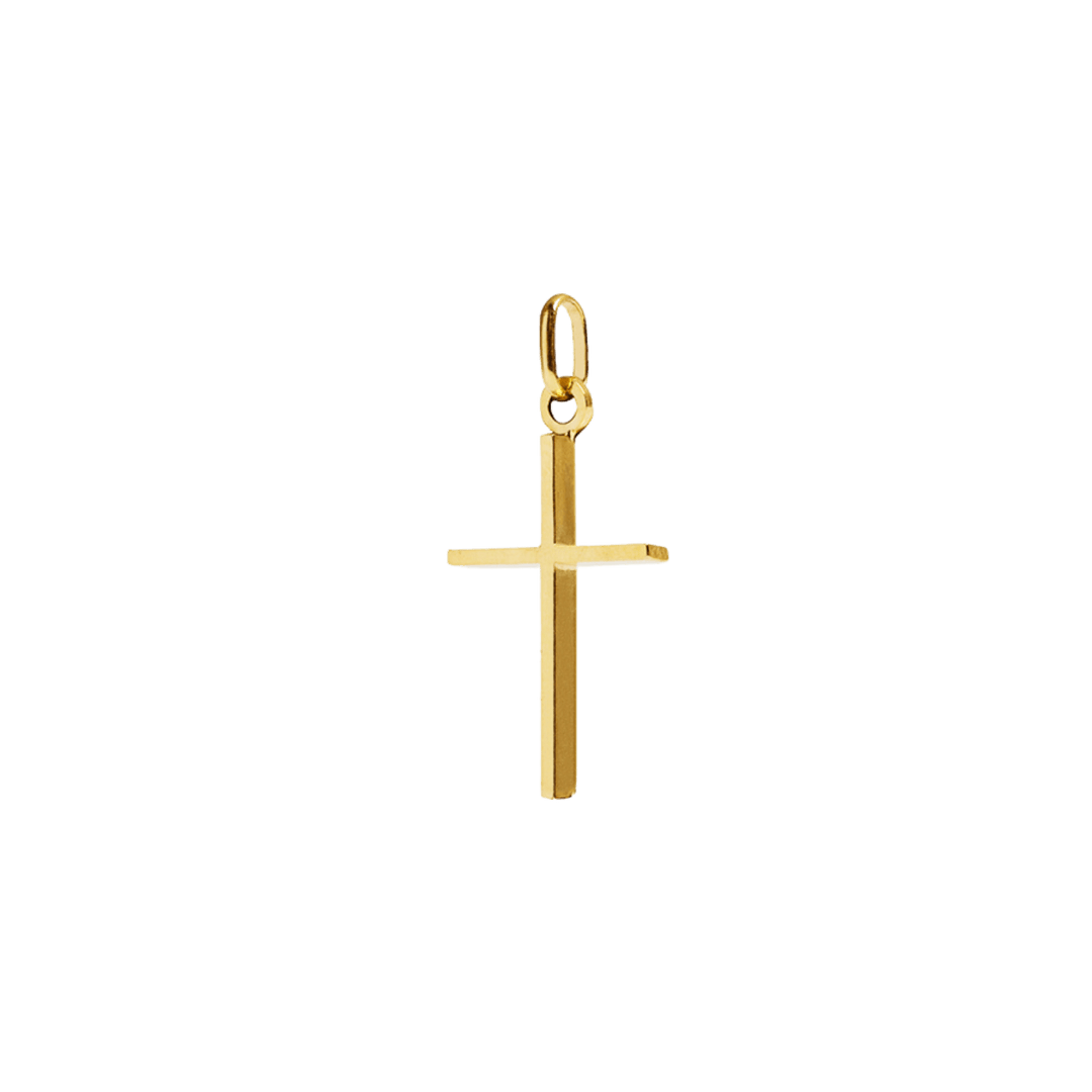 CROSS PENDANT - GOLDEN SILVER