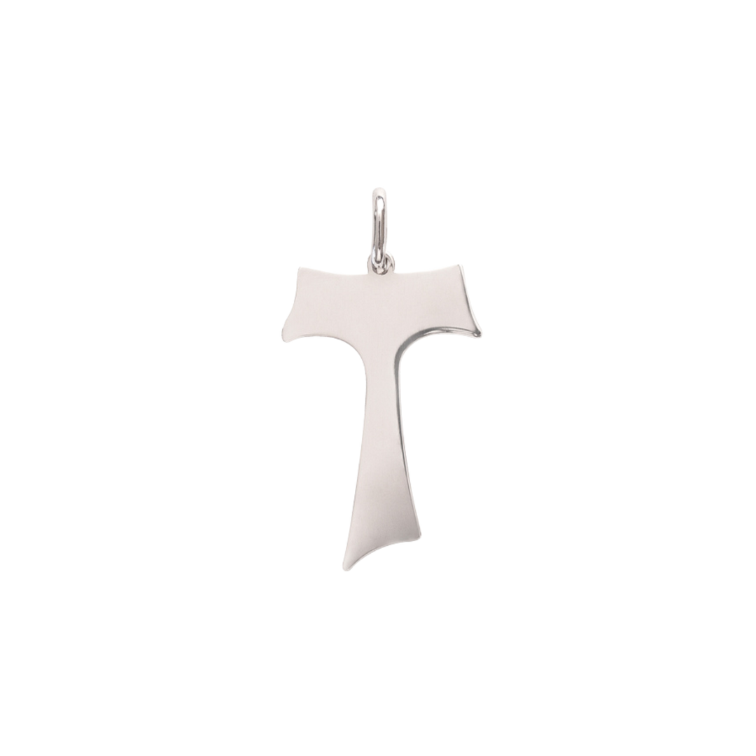 TAU - CROSS PENDANT - SILVER