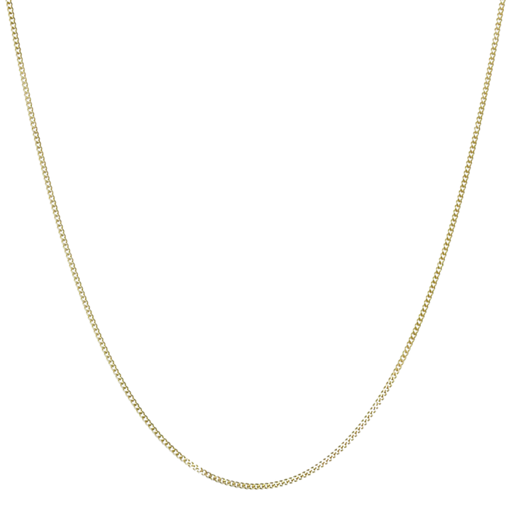 CURB - NECKLACE - SILVER PLATED