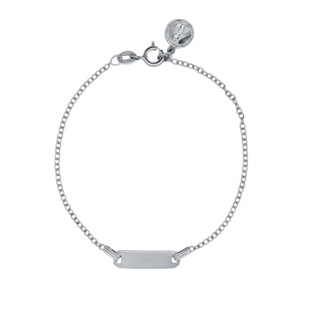 CUSTOMIZABLE ARMBAND FOR CHILDREN - SILVER