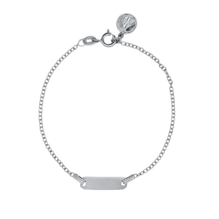 CUSTOMIZABLE ARMBAND FOR CHILDREN - SILVER