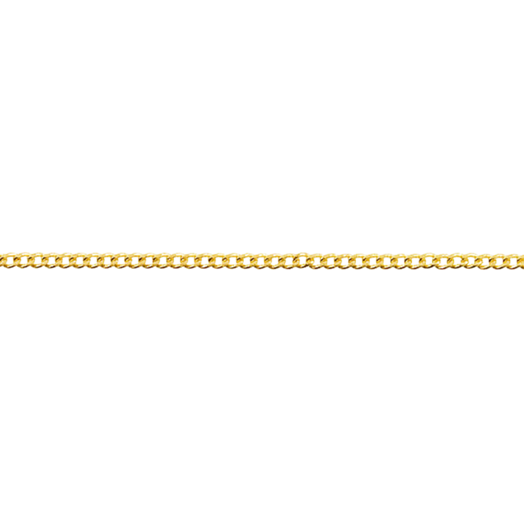 CURB - NECKLACE - SILVER PLATED