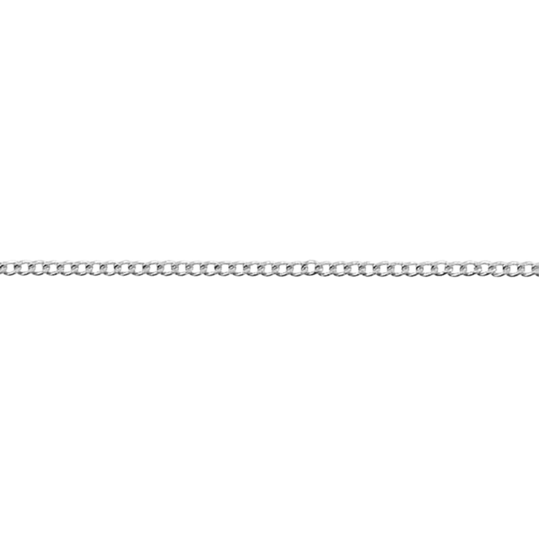 CURB - CHAIN - WHITE GOLD
