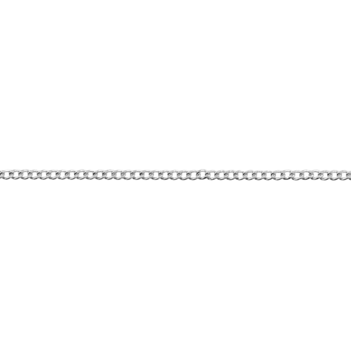 CURB - CHAIN - WHITE GOLD