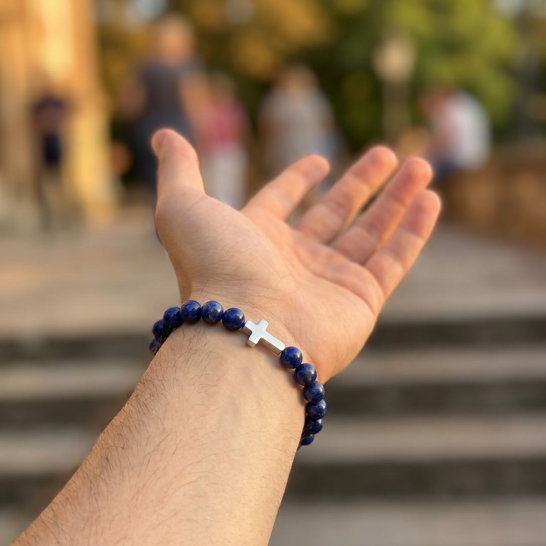 Free Today : Midnight Cross Bracelet