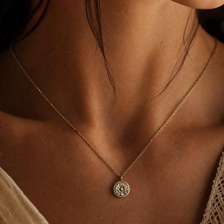 "Bloom" Lotus Flower Necklace