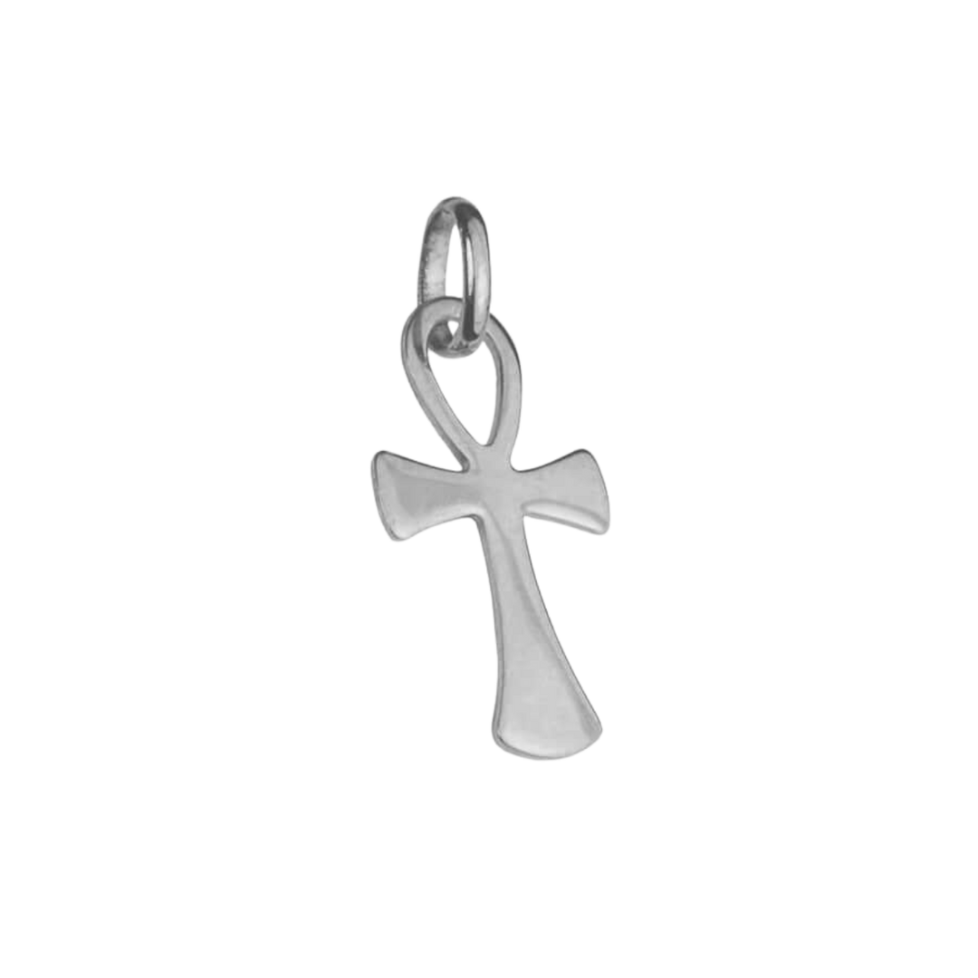 LIFE - CROSS PENDANT - WHITE GOLD
