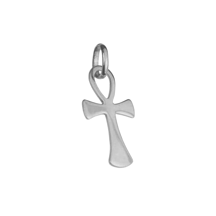 LIFE - CROSS PENDANT - WHITE GOLD