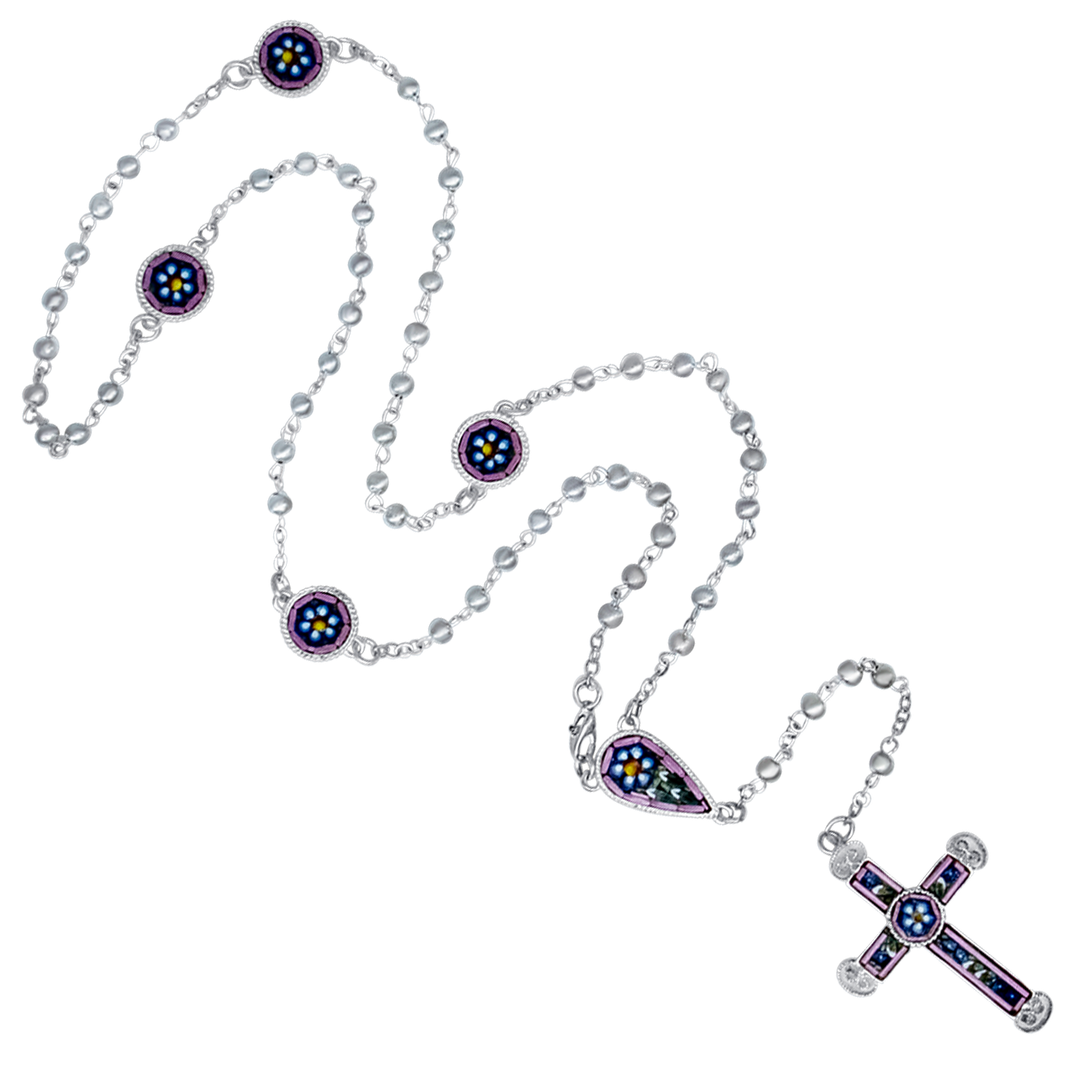 MICROMOSAIC ROSARY - METAL