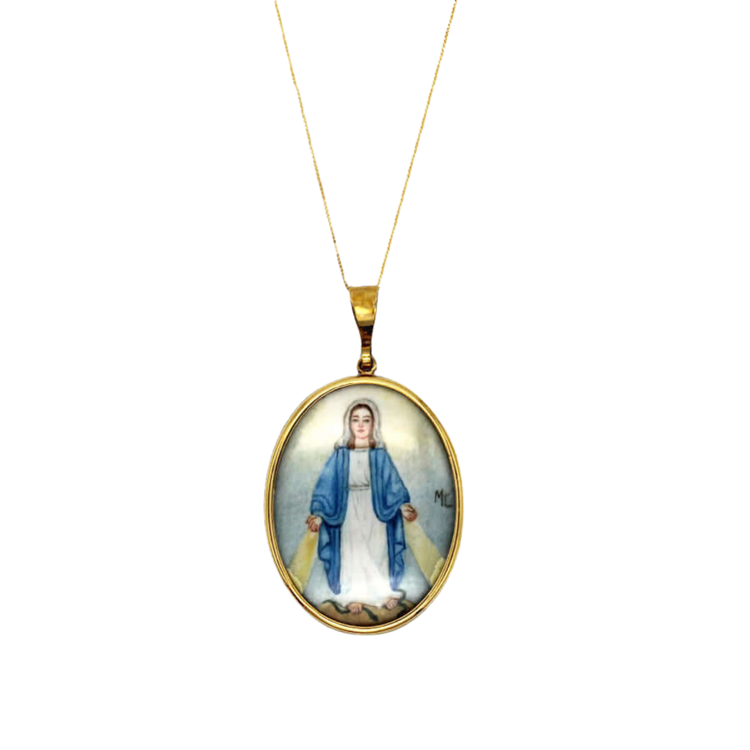 MIRACULOUS MEDAL SET - GOLD