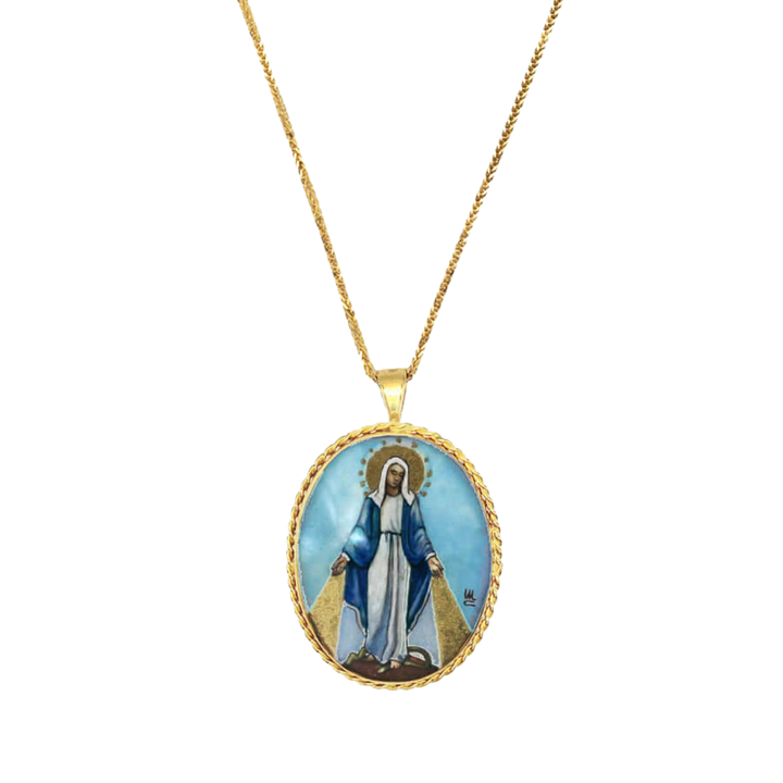 MIRACULOUS MEDAL - NECKLACE - GOLD