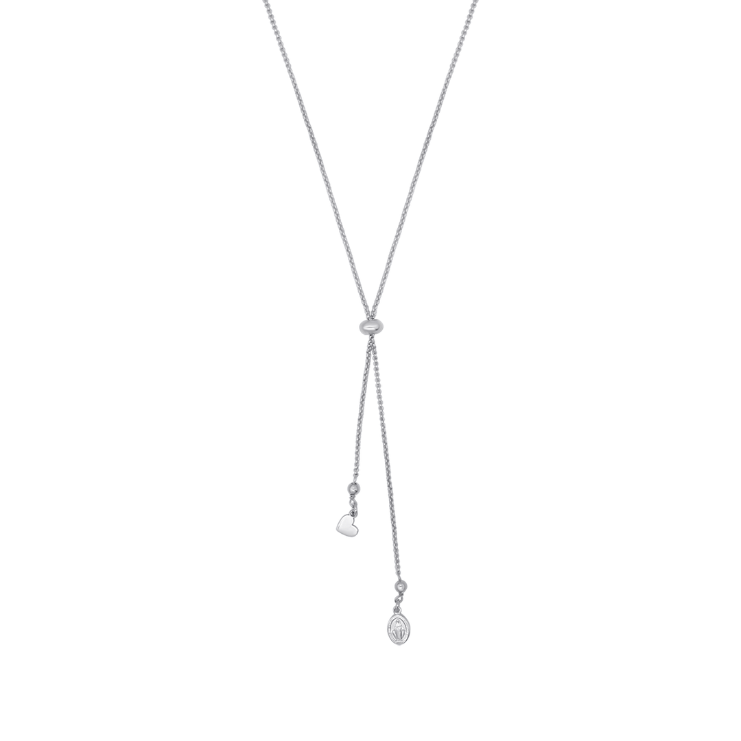 MIRACULOUS MEDAL NECKLACE - SILVER