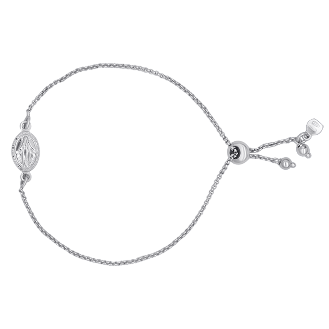 MIRACULOUS MEDAL BRACELET - SILVER