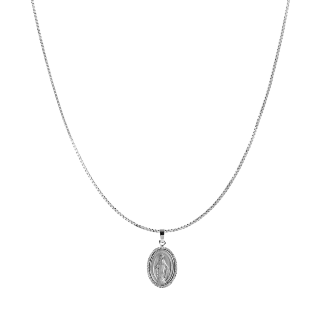 MIRACULOUS NECKLACE - DIAMONDS - WHITE GOLD