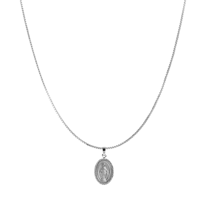 MIRACULOUS NECKLACE - DIAMONDS - WHITE GOLD