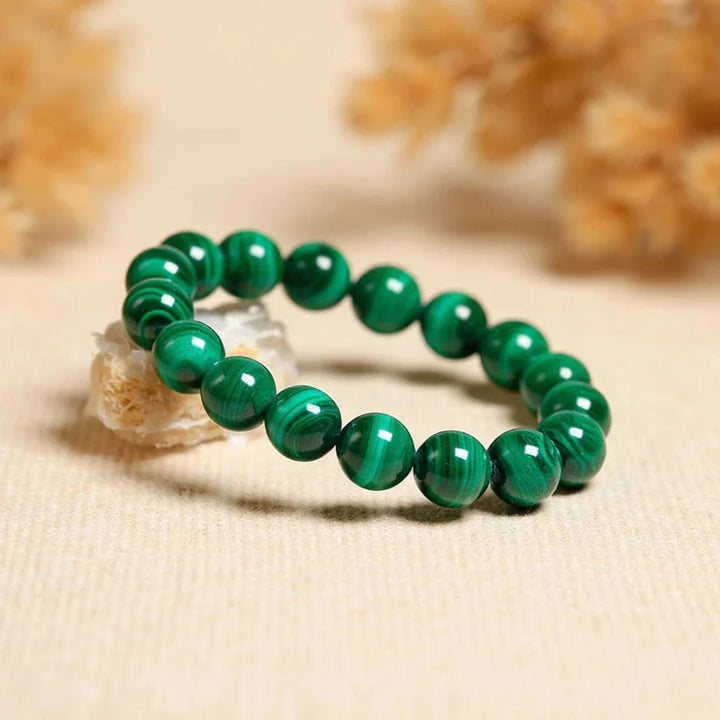 "Renewal" Bracelet in Malachite