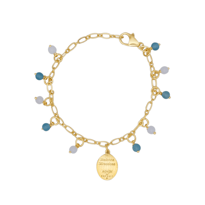 MIRACULOUS MEDAL - BEADED ARMBAND