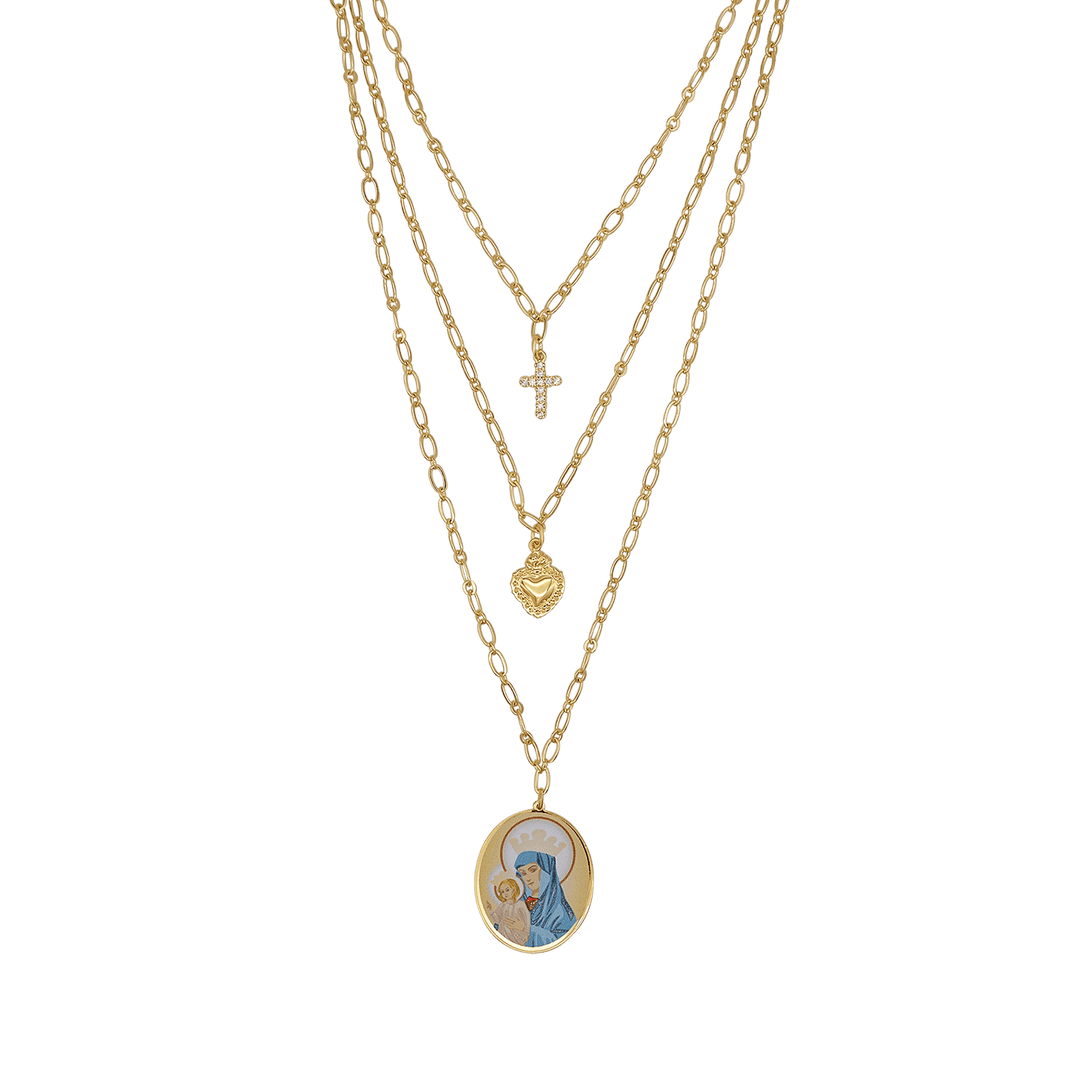 ST MARY NECKLACE - MOTHER OF THE CHURCH