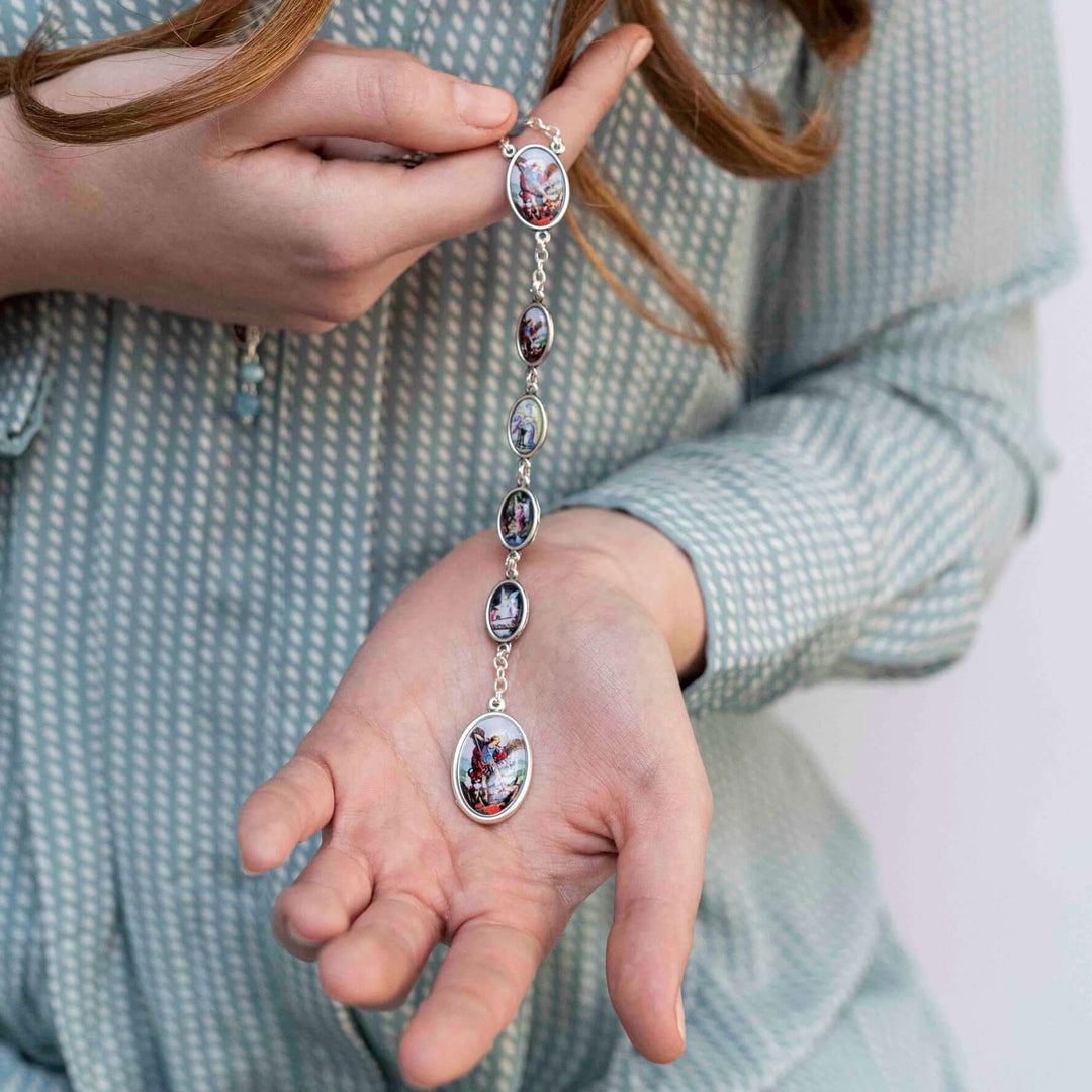 SAINT MICHAEL - CHAPLET - METAL