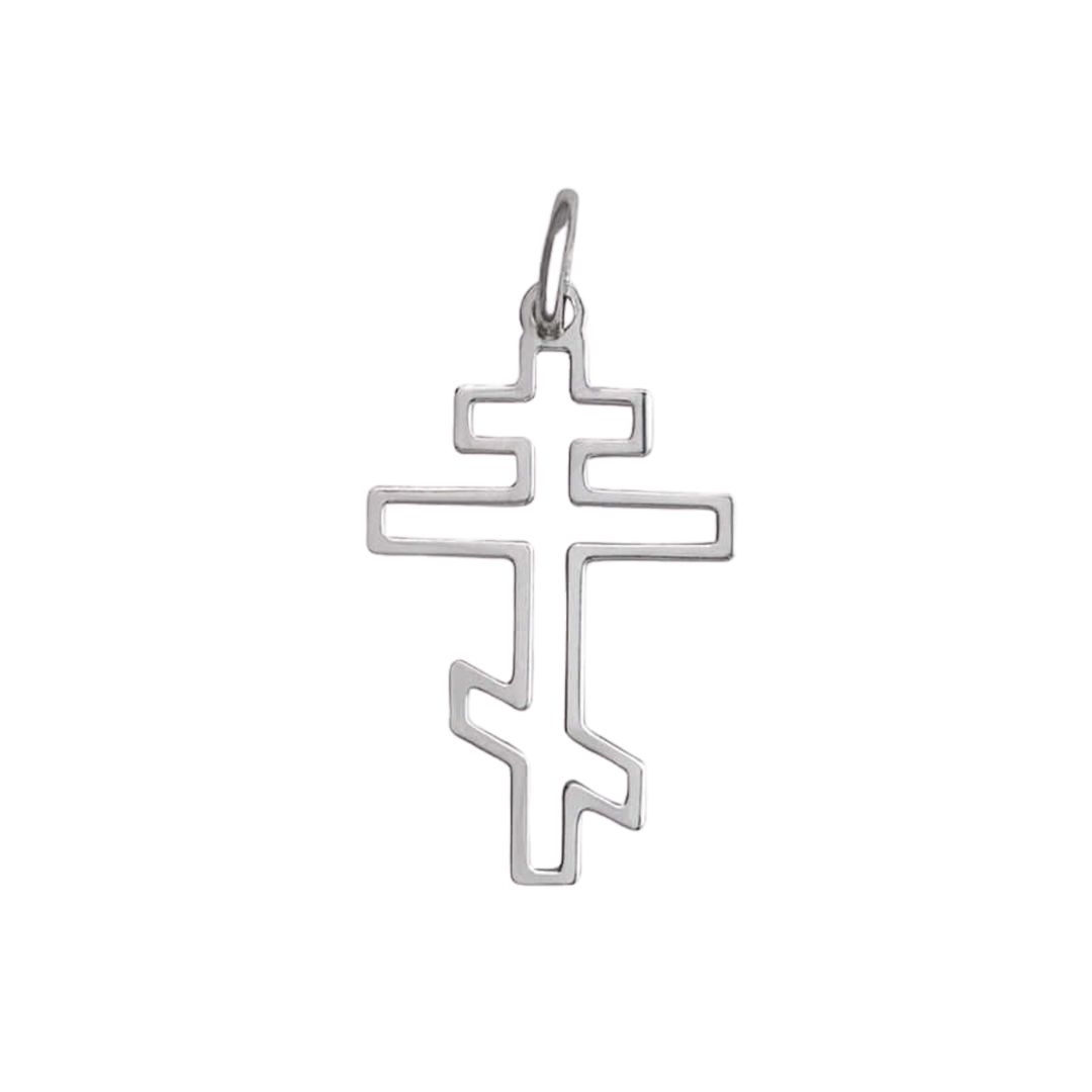 ORTHODOX - CROSS PENDANT - SILVER