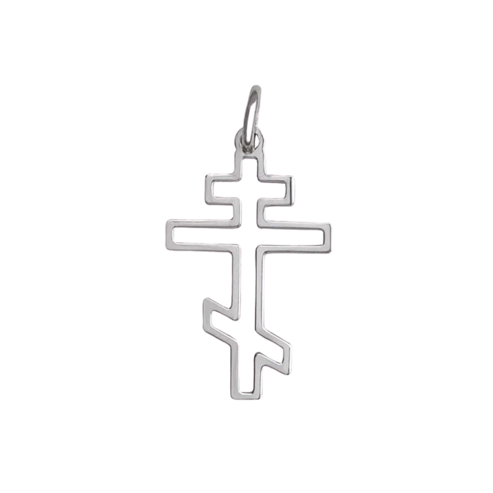 ORTHODOX - CROSS PENDANT - SILVER