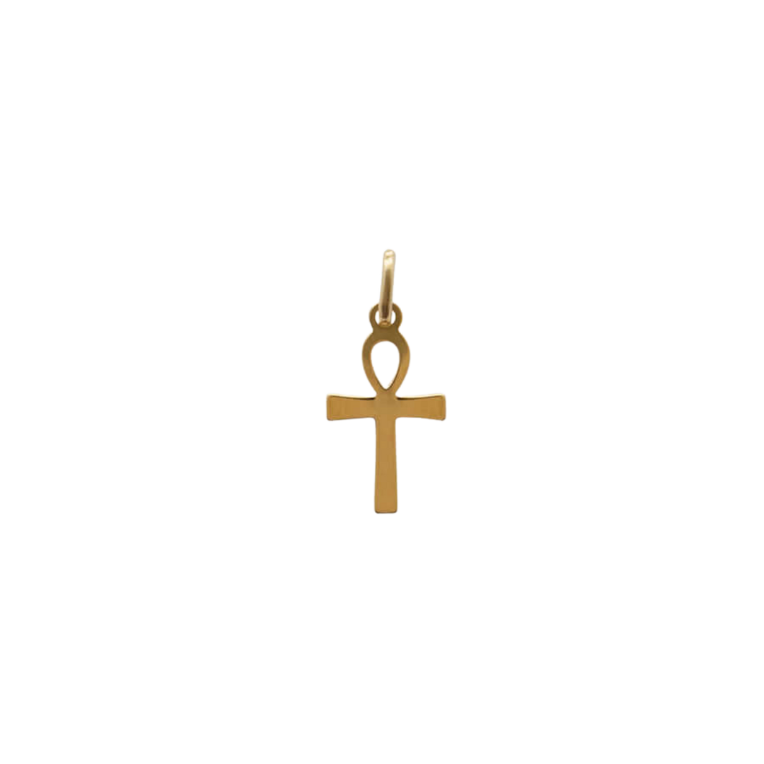 LIFE - CROSS PENDANT - VERMEIL SILVER