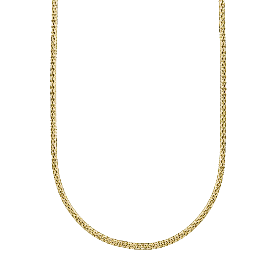 FOPE CHAIN - VERMEIL SILVER